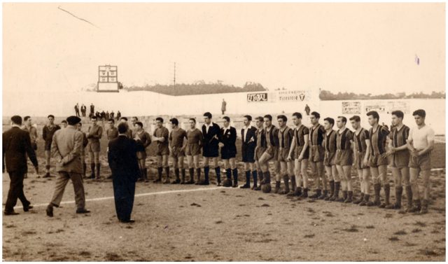 Amistoso en Pasarón · 1957