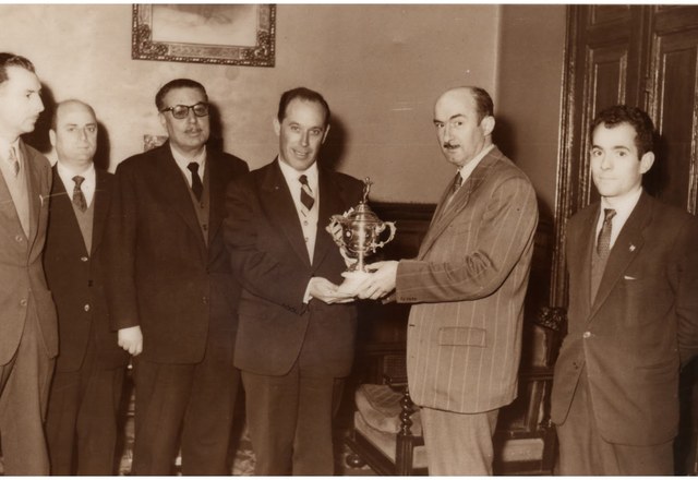 Os primeiros pasos do club · 1957