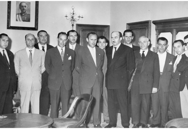 Recepción do equipo · 1960